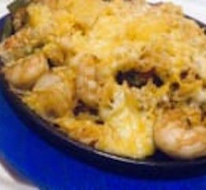 Shrimp con Queso