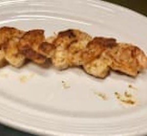 Skewer of Shrimp